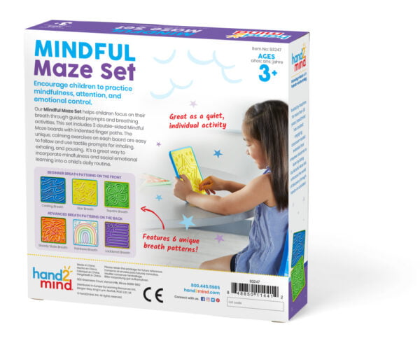 [อายุ 3+] Mindful Maze Set [Hand2Mind] - Image 2