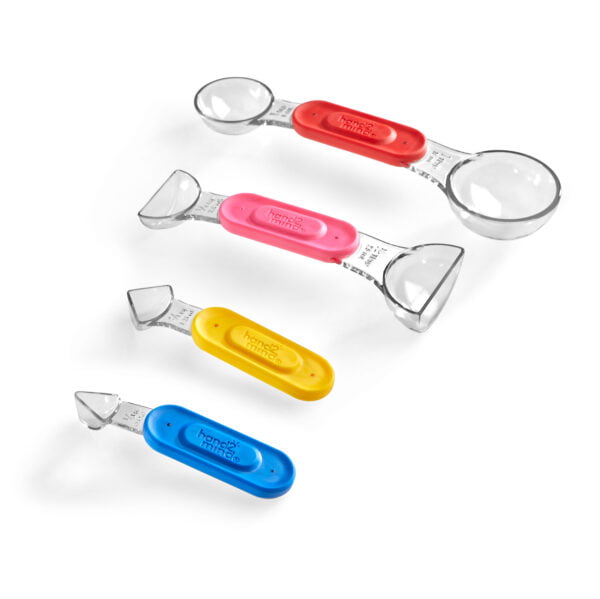 [อายุ 3+] ชุดช้อนตวง เซตสีรุ้ง 6 ชิ้น (Rainbow Fraction : Measuring Spoons)  [Hand2Mind] - Image 5