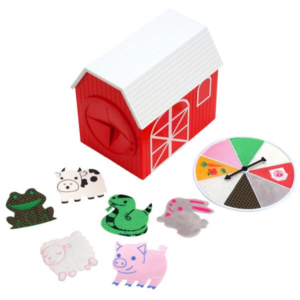 [อายุ 2+] เกมจับคู่สัตว์ และพื้นผิวสัมผัส (My First Game : Petting Zoo) [Educational Insights]