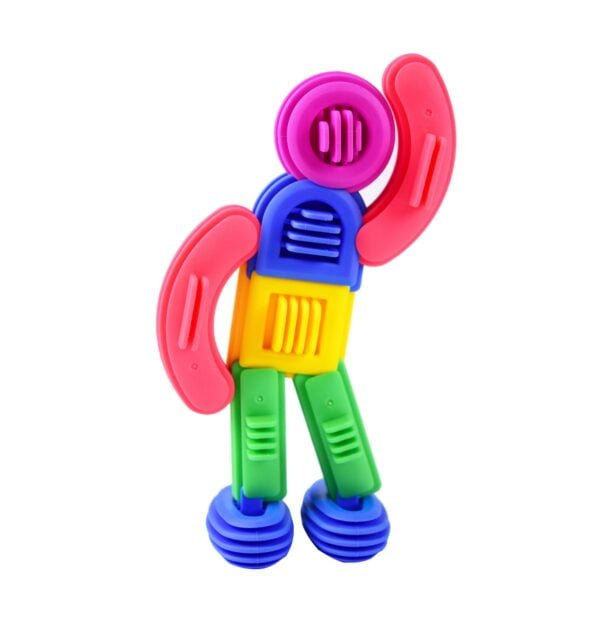สีสันสานสัมพันธ์ 160 ชิ้น (Colorful Connect 160 pieces) [Learning Mats] - Image 4