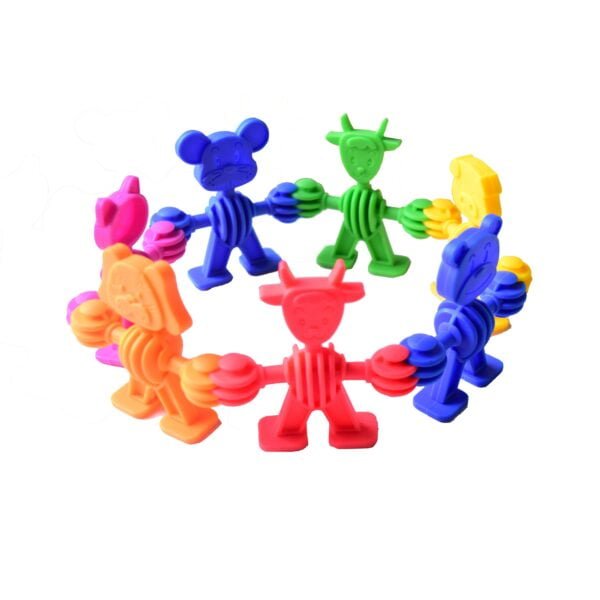 ตัวต่อเพื่อนสัตว์น้อย 72 ชิ้น (72 little animal friends puzzles) [Learning Mats] - Image 4