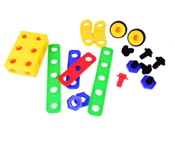 ตัวน็อตและสกรูแสนกล 85 ชิ้น (85 pcs of nut and screws) [Learning Mats]