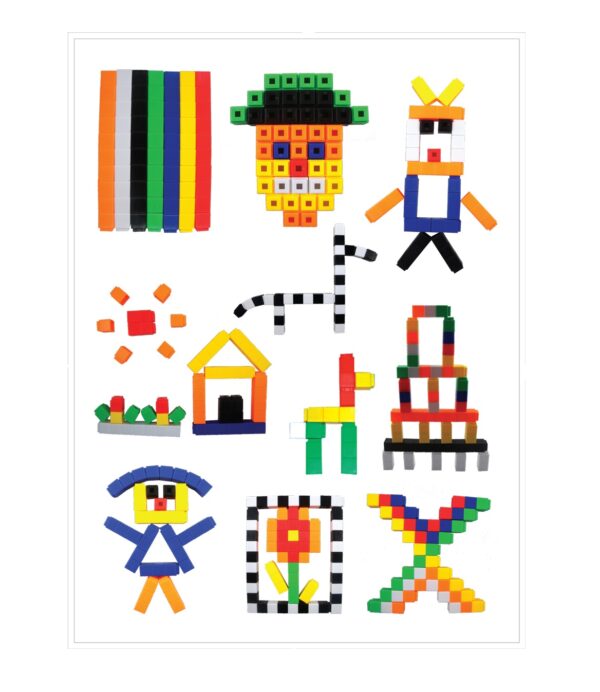 ตัวต่อสอนบวกเลขหลากสีสัน (Puzzle teaching colorful additions) [Learning Mats] - Image 5