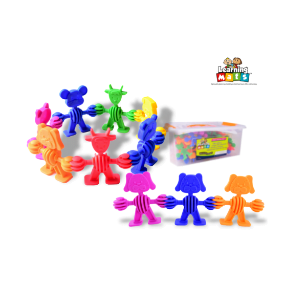 ตัวต่อเพื่อนสัตว์น้อย 72 ชิ้น (72 little animal friends puzzles) [Learning Mats] - Image 3