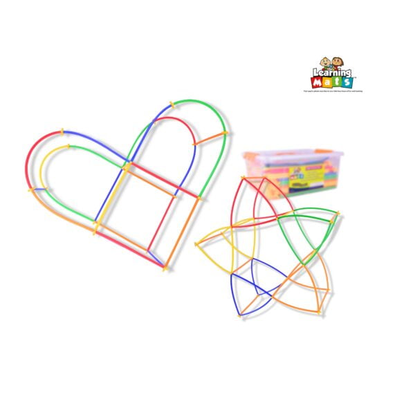 เชื่อมต่อหลอดมหัศจรรย์ 400 ชิ้น (Magic Connect 400 pcs) [Learning Mats] - Image 4