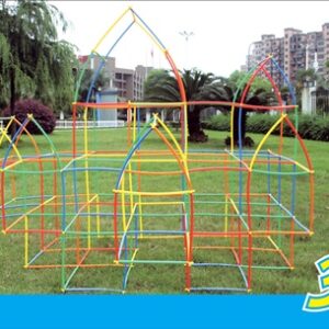 เชื่อมต่อหลอดมหัศจรรย์ 400 ชิ้น (Magic Connect 400 pcs) [Learning Mats]