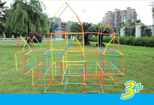 เชื่อมต่อหลอดมหัศจรรย์ 400 ชิ้น (Magic Connect 400 pcs) [Learning Mats] - Image 17