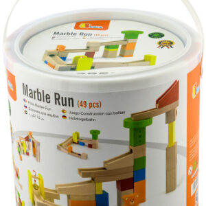 [อายุ 3+] ชุดรางลูกแก้วแสนสนุก (Marble Run : 49pcs) [Viga]