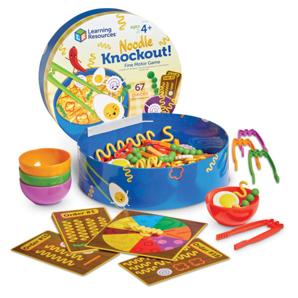 [อายุ 4+] ราเม็งฝึกกล้ามเนื้อมัดเล็กและการจำแนก (Noodle Knockout : Fine Motor Game) [Learning Resources] - Image 3