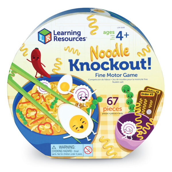 [อายุ 4+] ราเม็งฝึกกล้ามเนื้อมัดเล็กและการจำแนก (Noodle Knockout : Fine Motor Game) [Learning Resources] - Image 2