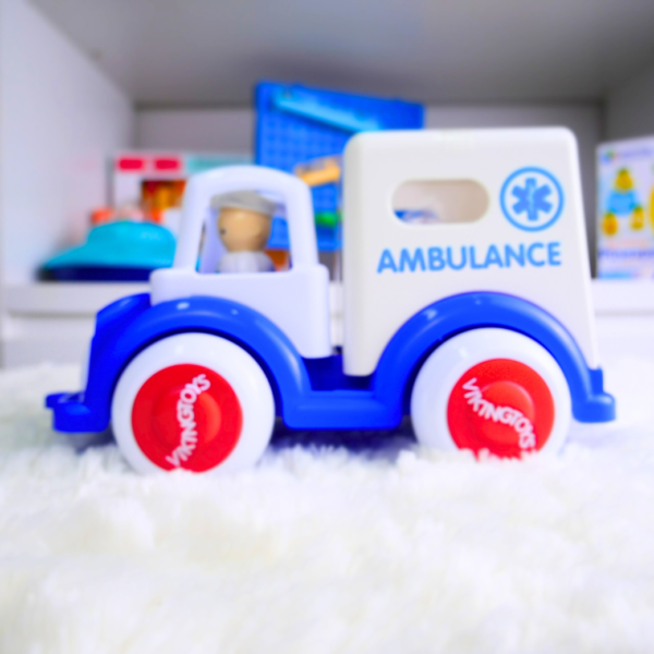 ยานพาหนะจัมโบ้รักษ์โลก 5ชิ้น (Jumbo Rescue Set) [Viking Toys] - Image 13