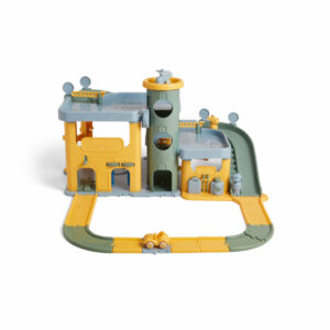 ชุดเมืองจำลองรักษ์โลก (RELINE Viking City 2 Storey garage set with road set) [Viking Toys]