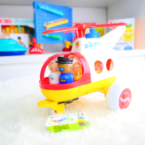 ยานพาหนะจัมโบ้รักษ์โลก 5ชิ้น (Jumbo Rescue Set) [Viking Toys] - Image 6