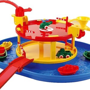 ชุดอ่าวจำลองรักษ์โลก (RELINE Naked Garage with harbour - 2 levels) [Viking Toys]