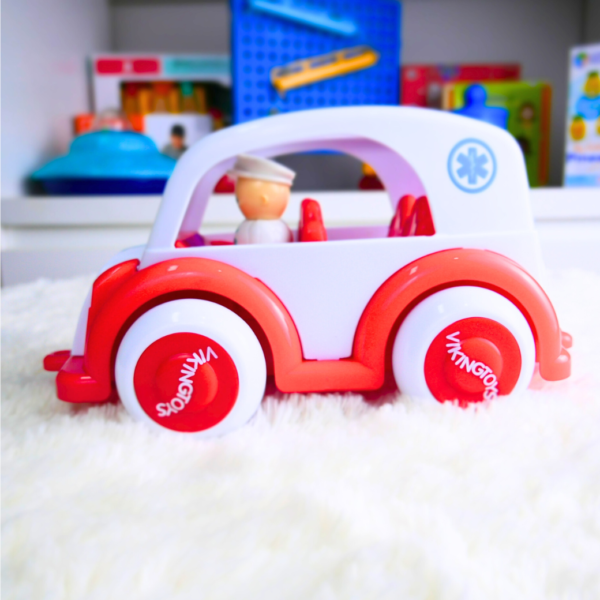 ยานพาหนะจัมโบ้รักษ์โลก 5ชิ้น (Jumbo Rescue Set) [Viking Toys] - Image 8