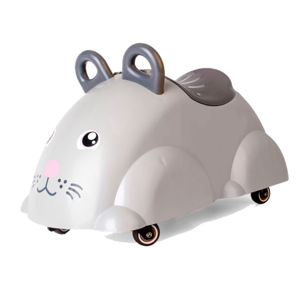รถหนูน้อยรักษ์โลก (Reline Cute Rider : Mouse in paper card) [Viking Toys] - Image 3
