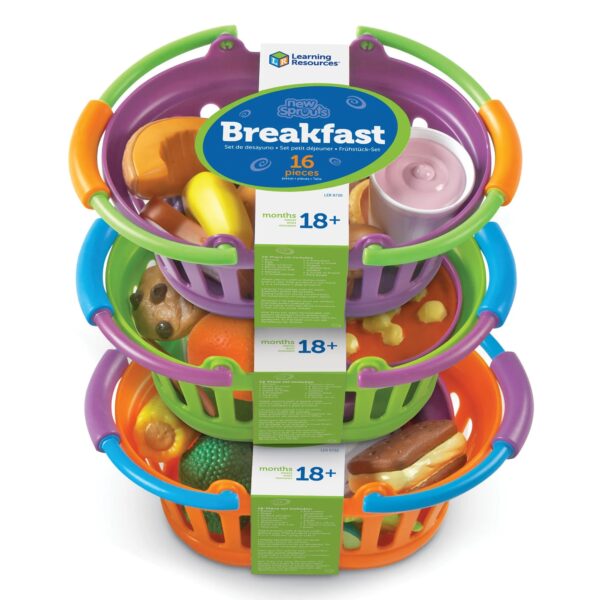 [อายุ 18เดือน+] ชุดเชฟจิ๋วอาหารสามมื้อ (BUDDLE OF BREAKFAST LUNCH AND DINNER) [Learning Resources] - Image 2