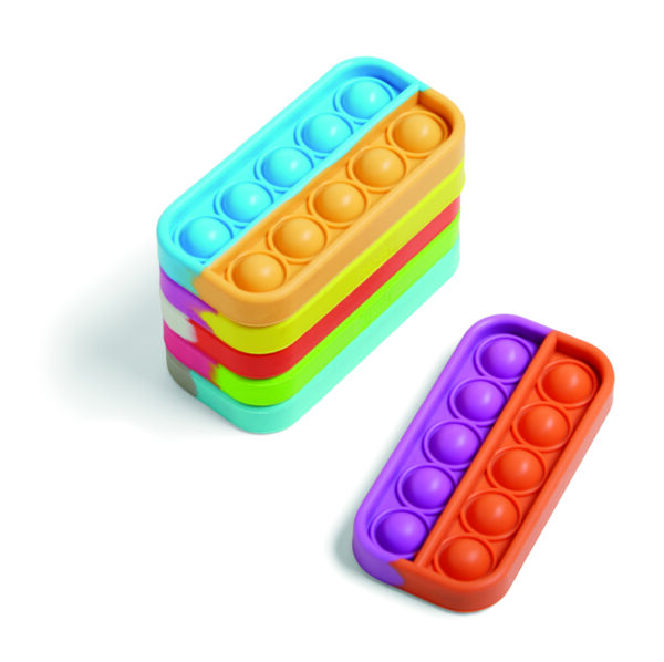 [อายุ 3+] ป๊อปอิท 1-10 มหาสนุก (Sensory Bubble Popper : Ten Frame Rectangular Shape) [Hand2Mind] - Image 4