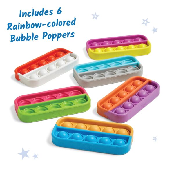 [อายุ 3+] ป๊อปอิท 1-10 มหาสนุก (Sensory Bubble Popper : Ten Frame Rectangular Shape) [Hand2Mind] - Image 10