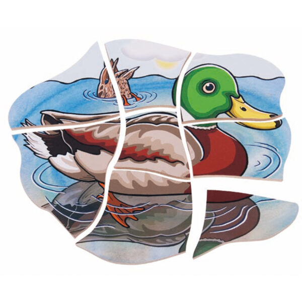 [อายุ 4+] เกมปริศนา-วงจรชีวิตของเป็ด (Layer Puzzle Duck) [Beleduc] - Image 2