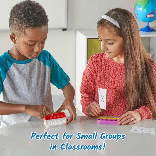 [อายุ 3+] ป๊อปอิท 1-10 มหาสนุก (Sensory Bubble Popper : Ten Frame Rectangular Shape) [Hand2Mind] - Image 12