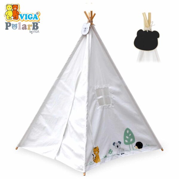 [อายุ 3+] เต็นท์ของคุณหนู (Teepee Tent) [Viga] - Image 4