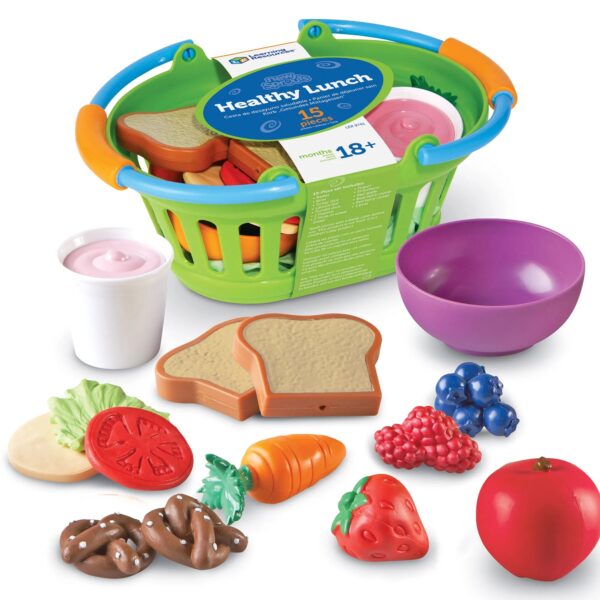 [อายุ 18เดือน+] ชุดของเล่นมื้อกลางวันเพื่อสุขภาพ (HEALTHY LUNCH) [Learning Resources]