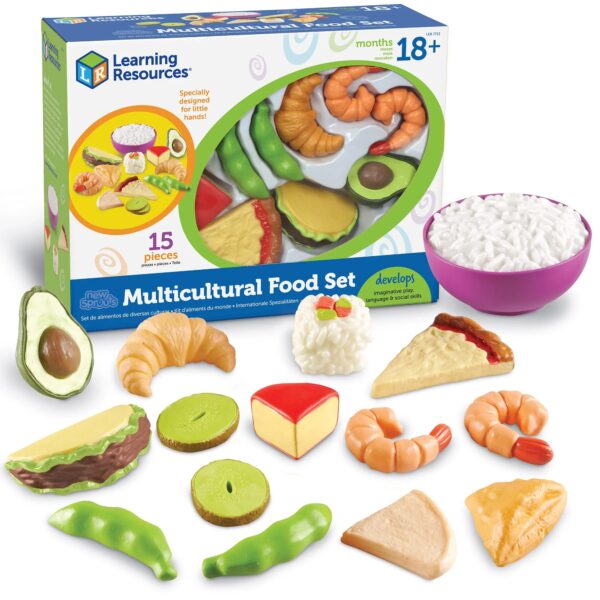 [อายุ 18เดือน+] ชุดของเล่นอาหารหลากวัฒนธรรม (MULTICULTURAL FOOD SET) [Educational Insights]